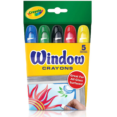 

инструменты Окрашенные детей музыке (Crayola) картина инструмента поделки искусства игрушки можно мыть детей щетка детские канцтовары 5 Цвет стекла окна мелки 52-9765
