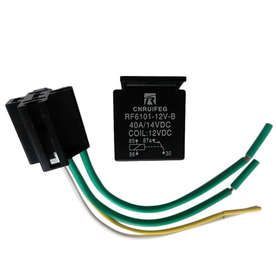 

1 х 12V 40A 12Volt Авто Автомобильные реле Гнездо 40 Amp реле черный