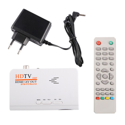 

HD 1080P With VGA/ Without VGA Version DVB-T2 TV Box Receiver Remote Control