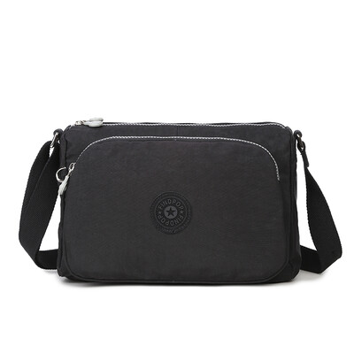 

Fitipu findpop casual shoulder bag female nylon Messenger bag canvas bag 49 lily flower