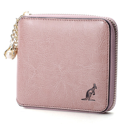 

Italy &39ALPINA kangaroo wallet wallet wallet short paragraph small wallet holding bag handbag girl card bag driving license sets pink 662131001