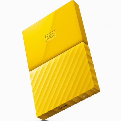 

Western Digital (WD) Мой паспорт 1TB 2,5-дюймовый желтый жёлтый мобильный жесткий диск WDBYNN0010BYL-CESN