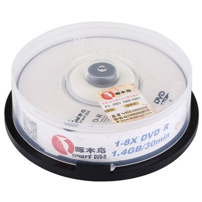 

Woodpecker DVD-R 8-speed 1.4G 8cm small-size drum 10-piece disc