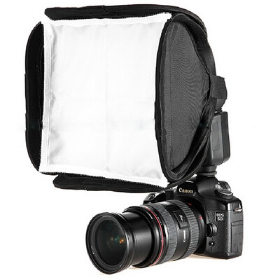 

Мини Портативный 9inch Softbox Рассеиватель для Flash / Speedlite / Speedlight 23x23cm