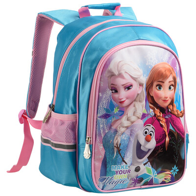 

Дисней (Disney) FP8018A Замороженный портфель женский / легкие обременения 1-- Grade 3 ребенка синий