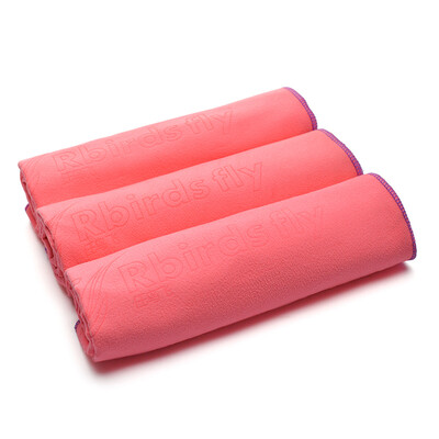 

Ren bird fly outdoor fitness sports sweat towel soft quick dry towel swimming dry hair bath towel absorbent towel 3 loaded 40 * 80cm pink NF1009