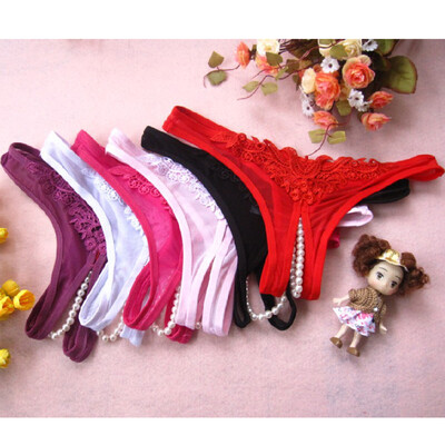 

3pcs Female G String Women Lingerie Girls T PantiesColor Delivered out by Randomly