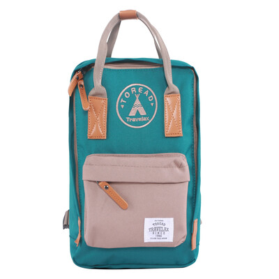 

Pathfinder TOREAD outdoor male&female models common 8 liters travel backpack sports casual shoulder bag ZEBF80840 spruce green white card its