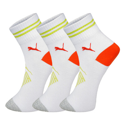 

Jingdong supermarket] PUMA / Puma socks men's leisure in the tube sports cotton socks 3 pairs of -2921-3 white all