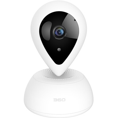 

360 smart camera hanging version of the network wifi home surveillance camera HD night vision two-way call face recognition crying alarm voice interactive white