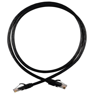 

Jinghua JH 1400 high-speed ultra-five network cable original engineering level Fast network cable oxygen-free copper conductor jumper Fluke link test high-speed transmission 1 m black