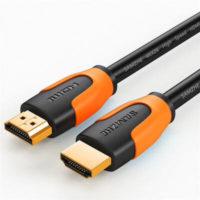 

Shanze (SAMZHE) SM-H50 Позолоченная версия цифрового сигнала высокого разрешения HDMI с поддержкой разрешения 2Kx4K 3D-проектор / компьютер / ТВ-кабель 5 метров черный оранжевый