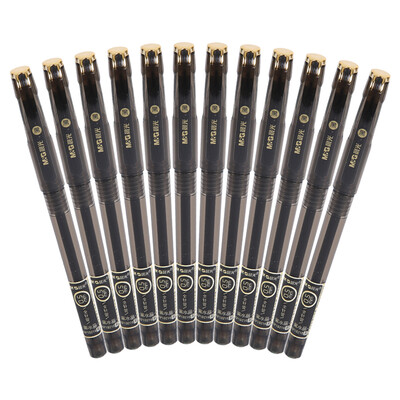 

M&G полная гелевая ручка иглы палочки красное перо 0.38mm12