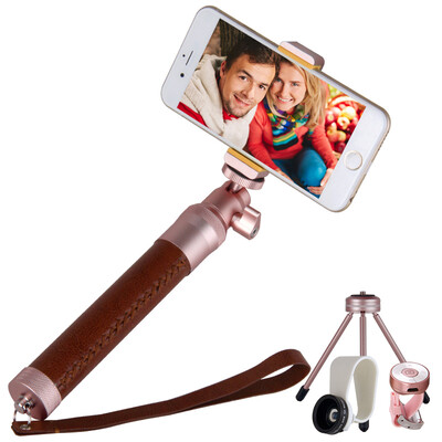 

BIAZE Gothic U20 Bluetooth Metal Self-Shot Roses Gold Self-Treated Artifact Strap for Apple 7p Samsung Millet Huawei etc