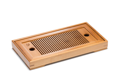 

Small Bamboo Gongfu Tea Table Serving Tray 2713cm