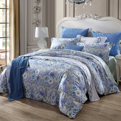 

Meng Jie home textiles produced MAISON bedding sets of 60 high-density cotton satin printing four sets of bed sheets US Miqi 18 meters 248 248cm