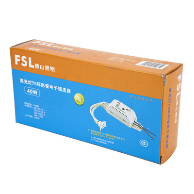 

Foshan lighting FSL fluorescent lamp T5 ring tube electronic ballast 40W