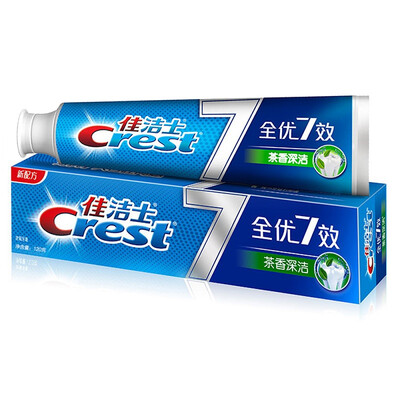 

Crest Crest all-excellent 7 effect tea fragrance deep clean toothpaste 120 grams