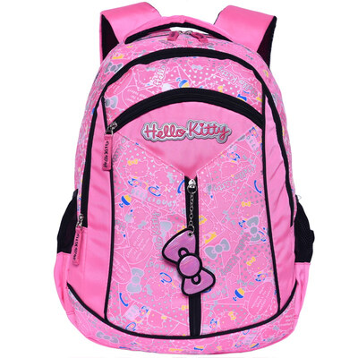 

Hello Kitty hellokitty bag fresh&simple casual backpack student bag backpack CG-HK3208H pink