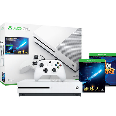 

[Xbox National Bank с ограниченным тиражом 1Т хост] Microsoft (Microsoft) Xbox One S 1TB домашний развлекательный игровой автомат (можно почувствовать) свеча людей ограниченное издание