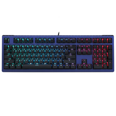 

АККО Ducky Shine6 RGB ключи механической клавиатуры 108 Черри Черри черная ось белого вала