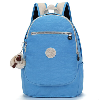

Kipling досуг путешествие обезьяны украшения плеча сумка рюкзак K15016 светло-голубой