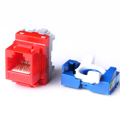 

AMPCOM (AMPCOM) network module to avoid engineering grade gold-plated super five network cable connector white