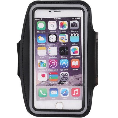 

Chi mobile phone arm arm arm bracelet touch screen movement touch arm arm with wristband apple Huawei Samsung millet 58 inch black