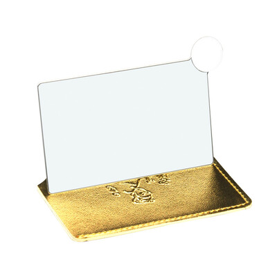

Yu Mei card mirror stainless steel portable mirror high-definition mirror