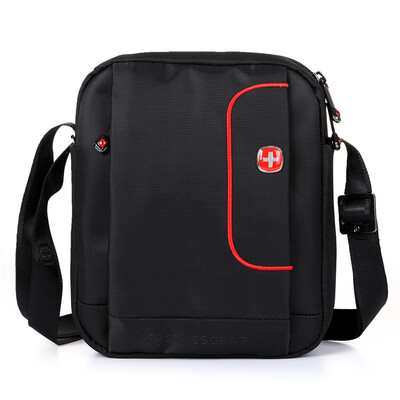 

SWISSGEAR Shoulder Bag Men Wear Resistant Messenger Bag ipad Bag SA-9927 Black