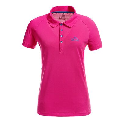 

Pearson and (PELLIOT) outdoor quick-drying t-shirt men and women short-sleeved sports slim lapel T-shirt 1739 male black XL