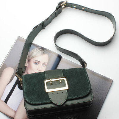 

Dirirab Genuine Leather Handbag Shoulder Bag Head Creams Shoulder Belt Scrub Bundled Squash Bag Stylish Bag Fashion Women Bag