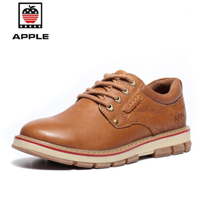 

Apple 2017 New Men's casual shoes Genuine Leather breathable male shoes
