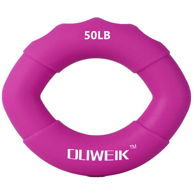 

DLIWEIK Practicing Hand Grips Training Finger Fitness Purple 50LB