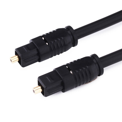 

Xinyobo Fever Digital Optical Audio Audio SPDIF TOSLINK Interface Connector TV Audio Amplifier Fiber Black 2m