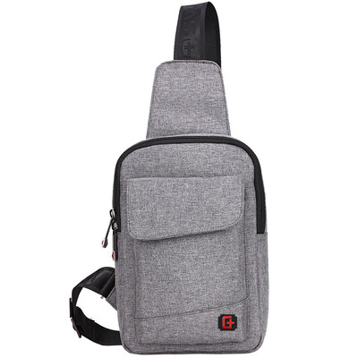 

SWISSGEAR chest bag men and women waterproof fashion leisure chest bag triangular messenger bag outdoor sports shoulder bag travel bag SA-9966 blue