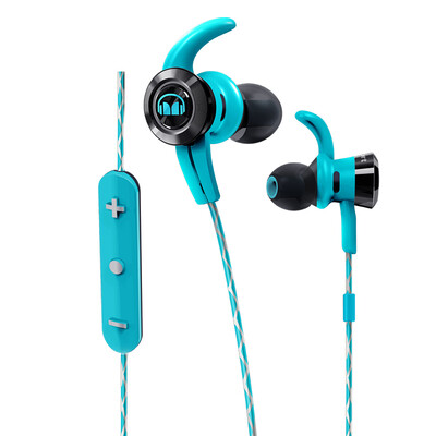 

Monster iSport Victory BT love sports victory in the ear of the wireless Bluetooth headset with a wheat phone headset anti-sports headphones blue