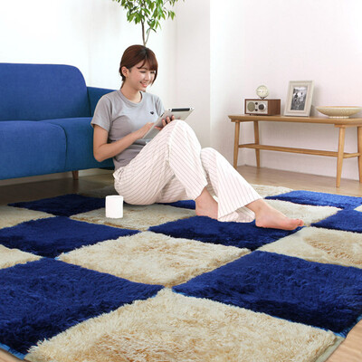 

【Jingdong Supermarket】 rich home (FOOJO) living room bedroom full shop tile carpet 40 * 40cm olive green