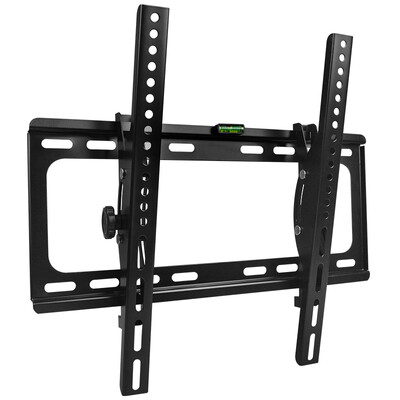 

Jia Pei TV-2655T 26-55 inch TV rack integrated TV stand TV bracket wall elevation angle depression angle adjustable music as Hisense&other black