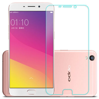 

Pizza oppor9 tempered film R9 tempered film full-screen color film mobile phone film creative female Fu chicken