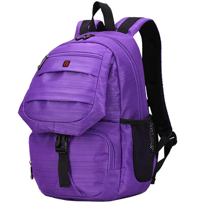 

SWISSGEAR Модная повседневная сумка 14.6 "Сумка для ноутбука Мужская и женская наружная сумка для путешествий Рюкзак для корейских студентов SA-9850 Purple