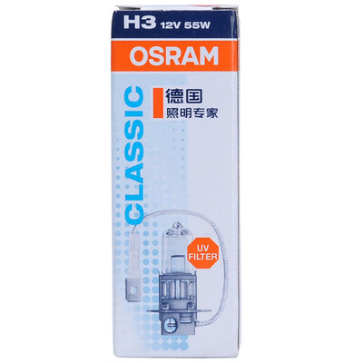 

Osram (OSRAM) H4 автомобиля лампа дальнего света фар ближнего света лампы Лампа галогенная лампа дальнего света долговечность 12V (одиночные палочки)