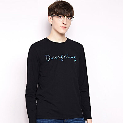 

DANCING WOLVES spring long-sleeved T-shirt