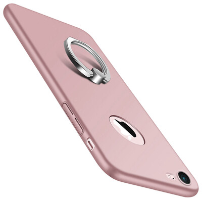 

BIAZE iPhone7 Apple, телефон оболочки защитный рукав 7 с кольцом пряжки все включено стенд матовые оболочки падение серии управления сопротивлением JK101- розового золота