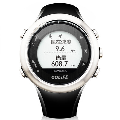 

GOLiFE820i мобильный смарт-часы GPS наружный сердечный ритм стол секундомер железо три бег альпинизм время водонепроницаемый мужчины и женщины стол волосы серебро