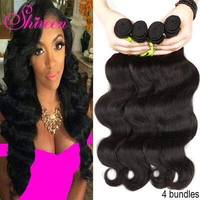 

7a grade virgin unprocessed human hair Brazilian body wave thick Brazilian hair weave bundles Brazilian body wave 3 bundles