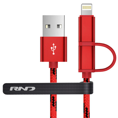 

RND Combo Apple 7/6 / 5s линия данных Эндрюс мобильный телефон зарядный кабель 1 м красный поддержка iphone5 / 6s / 7 iPad Huawei просо Samsung