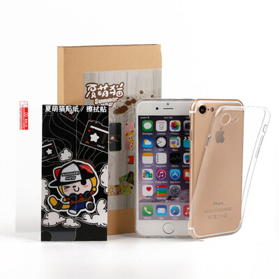

Sanctuary (Sendio) Apple iPhone7 (прозрачная силиконовая оболочка TPU + мягкая оболочка + закаленная пленка без полноэкранного экрана + наклейки с оболочкой для сотовых телефонов Xia Meng) набор 3 комплекта