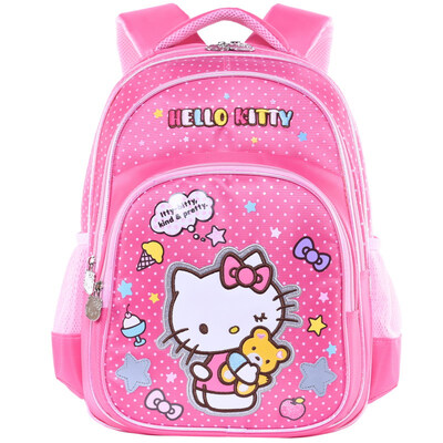 

Hello Kitty hellokitty children bag high-capacity simple cartoon backpack primary school student bag CL-HK3284H pink