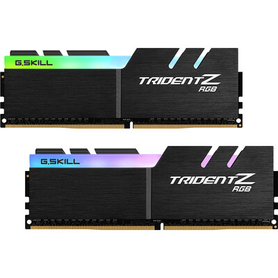 

GSKILL magic meter series DDR4 2400 frequency 16G 8Gx2 package desktop memory RGB light bar F4-2400C15D-16GTZR